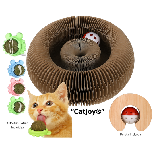 😺🎮 Kitty Curls® - Juguete Interactivo Rascador para Gatos 🐾