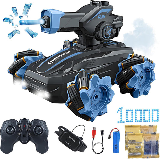 🎮⚙️ RC Tank® - Tanque RC Inteligente con Disparo de Gel-balls (agua) 💦